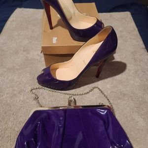 Christian louboutin Shoes and handbag